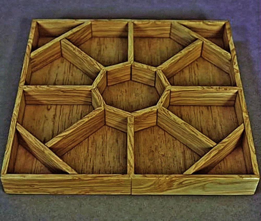 Менажница деревянная 