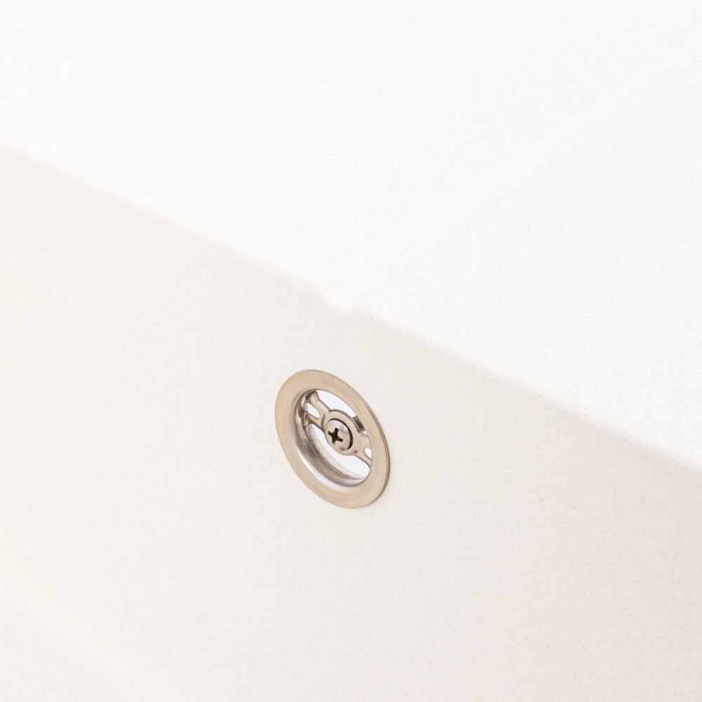 Гранітна мийка VALESO CRIPTA 6550 матова Білосніжна Коломыя - изображение 7