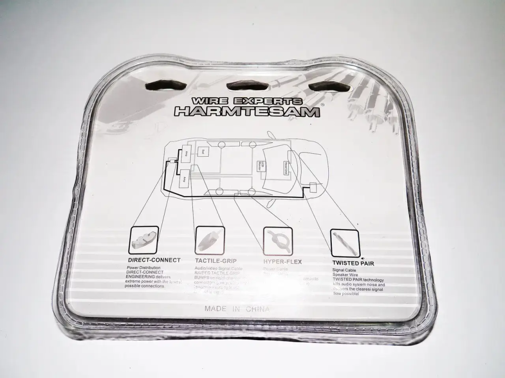 Набір дротів для встановлення саббуфера kit 1800W H-668 Вінниця - фото 5