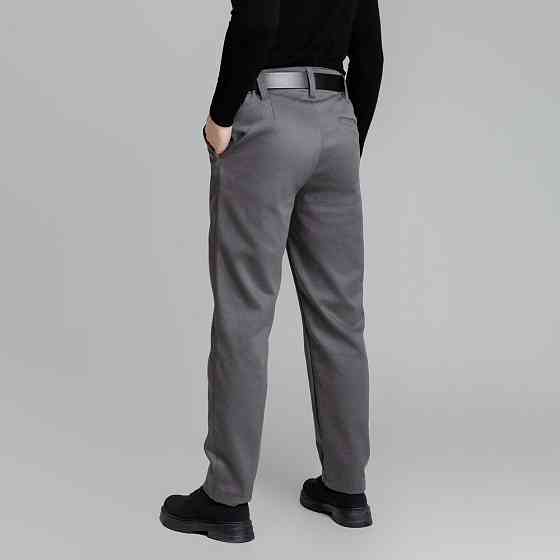 Штани Pobedov котонові чоловічі темно-сірі, Штани Pobedov Gentle темно-сірі Київ