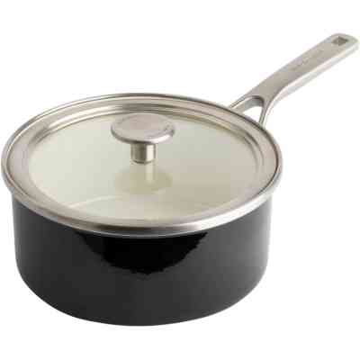 Ковш KitchenAid Steel Core, 20 см, 2,4 л, чорний (CC003288-001) Винница