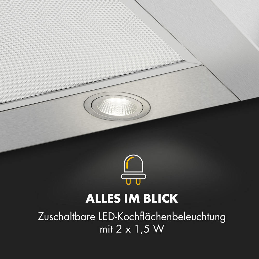 Zelda Eco 90 витяжка 240 Вт 3 рівні 410 м3/год LED EEC: A+ 90 см (Німеччина, читати опис) Рівне - фото 5