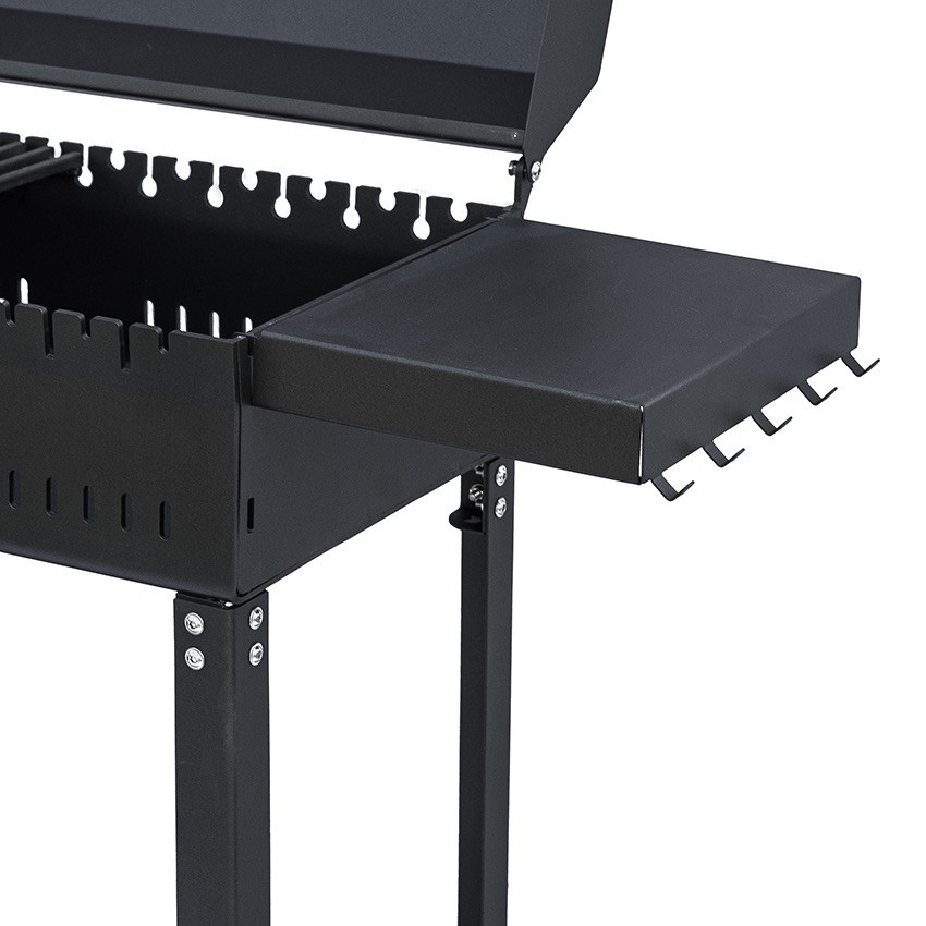 Мангал-барбекю Daddy Smoke из стали 5 мм на 12 шампуров Киев - изображение 6