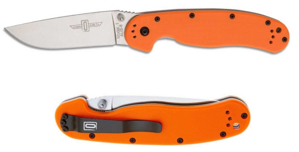 Ніж Ontario RAT-1, RAT-1.5  (AUS-8, D2, S35VN, MAGNACUT) Харьков - изображение 5