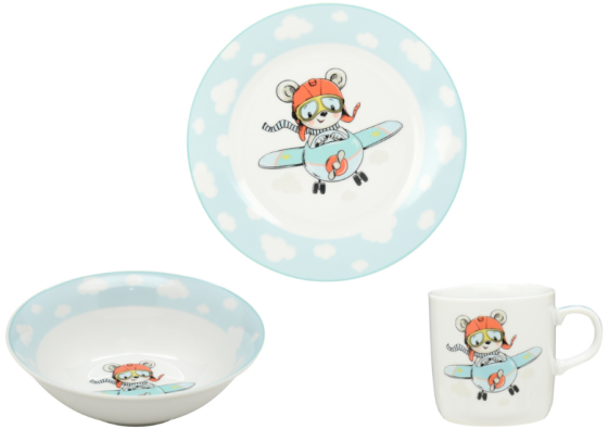 Детский набор Limited Edition Little Pilot, 3 предмета (6885807) Киев