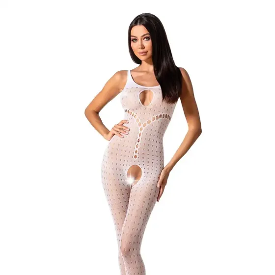 Бодістокінг з доступом до інтимних місць Passion BS078 white Львів