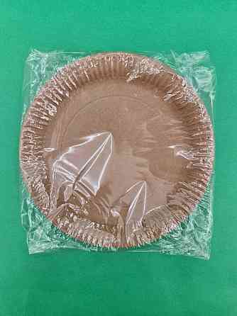 Тарілка паперова 23см Крафт 50шт (1 пач.) Харків