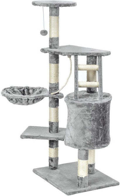 Ігровий комплекс для кішок AVKO Buffy кігтеточка, будиночок, дряпка Київ - фото 2