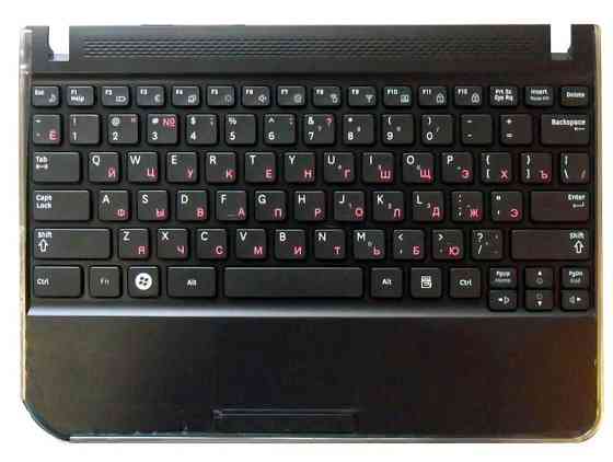 Клавиатура для ноутбука Samsung (N210) Black, (Black TopCase), RU Вінниця