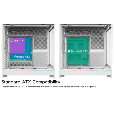 Корпус MONTECH HS02 (W) Винница - изображение 3