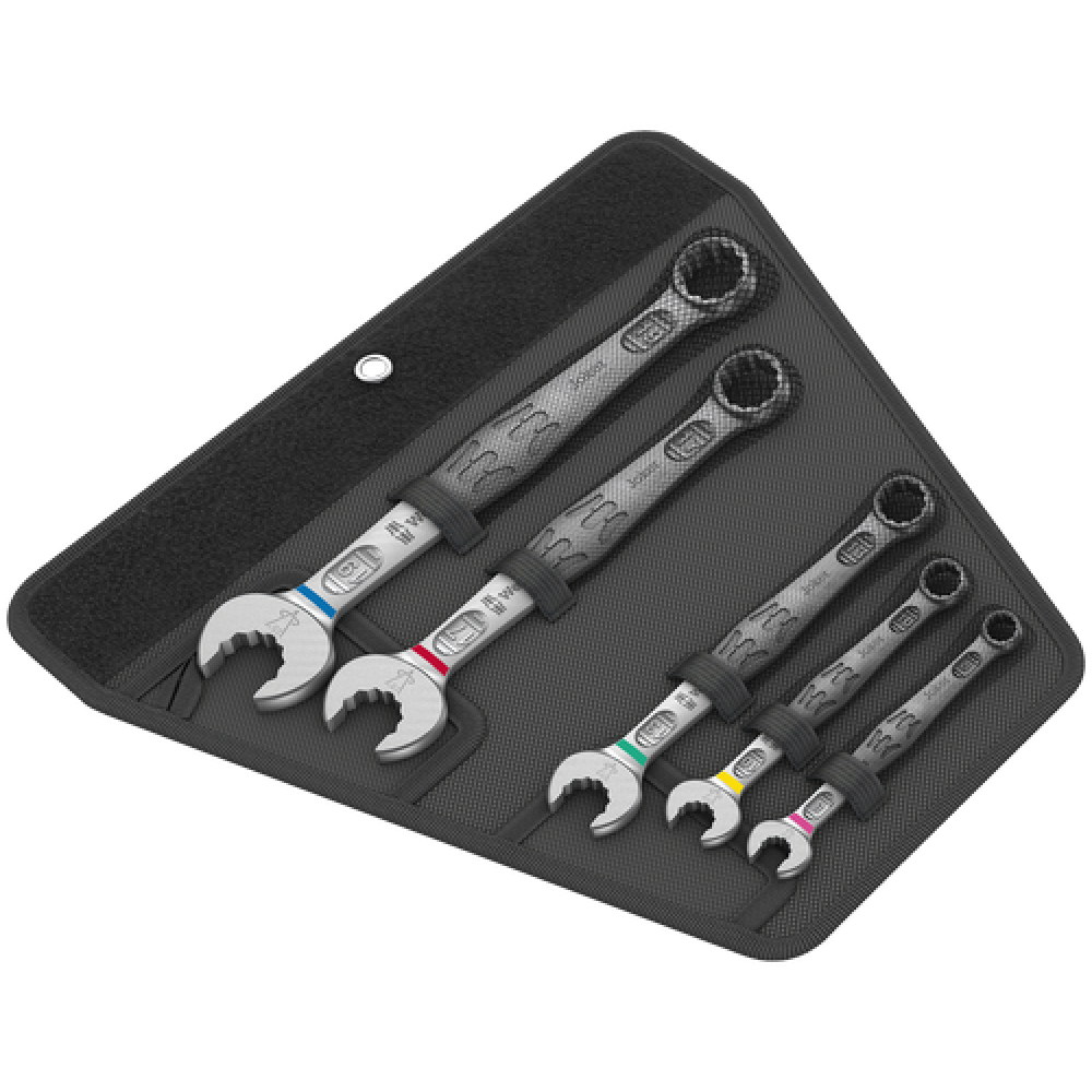 Набір ключів комбінованих Wera 8-19мм 5шт, в сумці, Wera Joker 5 Set 1 05020230001 Одеса - фото 1