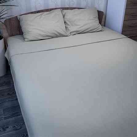 Підковдра 180x215 Поплін GM Textile 120 г/м2 Бавовна (Світло-сірий) Суми