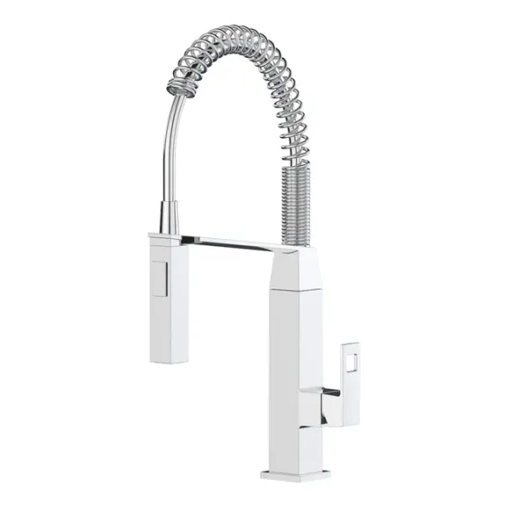 Смеситель для кухни с гибким изливом Grohe EUROCUBE 31395000 Киев