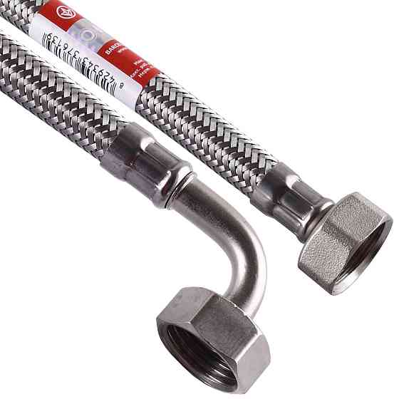 Шланг водяний кутовий TUCAI 1/2″x1/2″ ВВ 0,6м TAQCODOHG-1212-600  200412 Луцьк