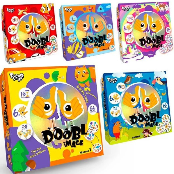 Настільна розважальна гра "Doobl Image" велика укр (8), шт Київ - фото 1