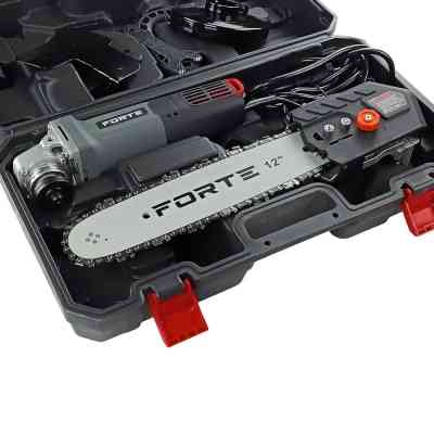 Цепная пила Forte AGCS1001 2в1 пила/шліфмашина, 1000Вт, 125мм, 12