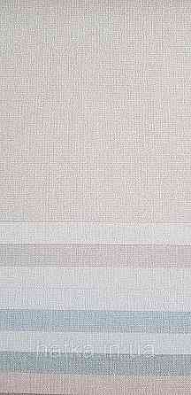 Обои виниловые на флизелине Rasch County Living метровые однотонные матовые под ткань лен бежево-серые Киев