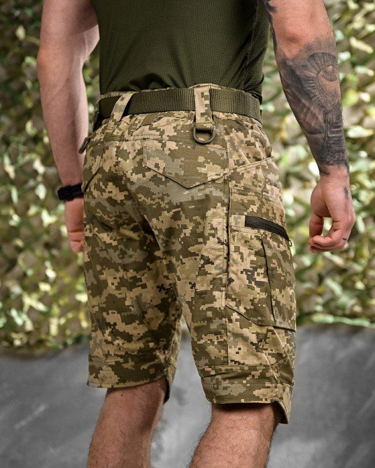 Тактичні шорти PREMIUM піксель ДЛ7039 Одеса - фото 3