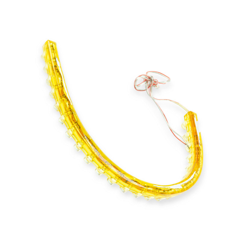 Лента гибкая 24 диода (3мм) 12V зеленая 25см светодиодная Мукачево - изображение 2