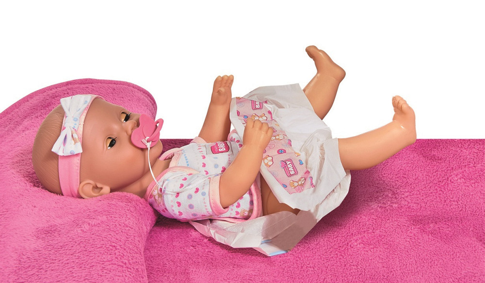 Пупс лялька Simba NBB Догляд за малюком з аксесуарами 43 см 3+ (5039005) Київ - фото 4