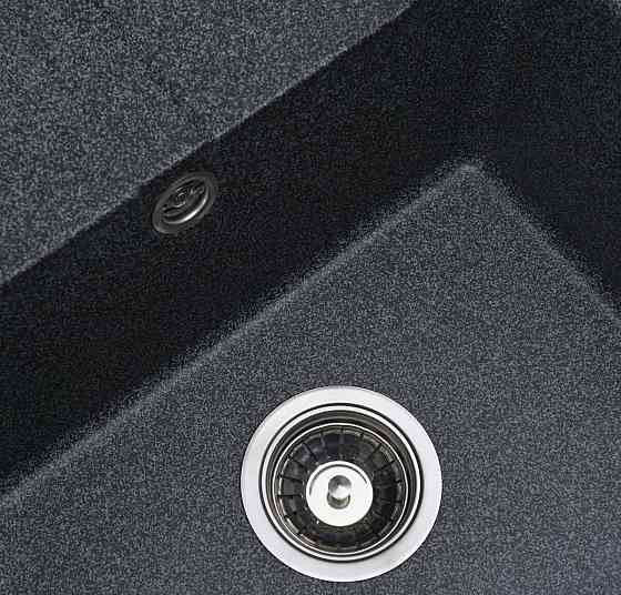 VALESO Комплект: Мийка ARIA 5851 графіт + Змішувач 56 B NESP графіт + Сифон 1041 Киев