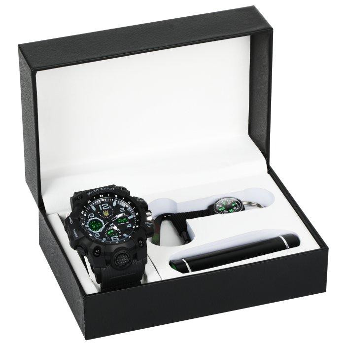 Мужские наручные часы Besta Box Peremoga Light с компасом + подарочный набор Винница - изображение 2