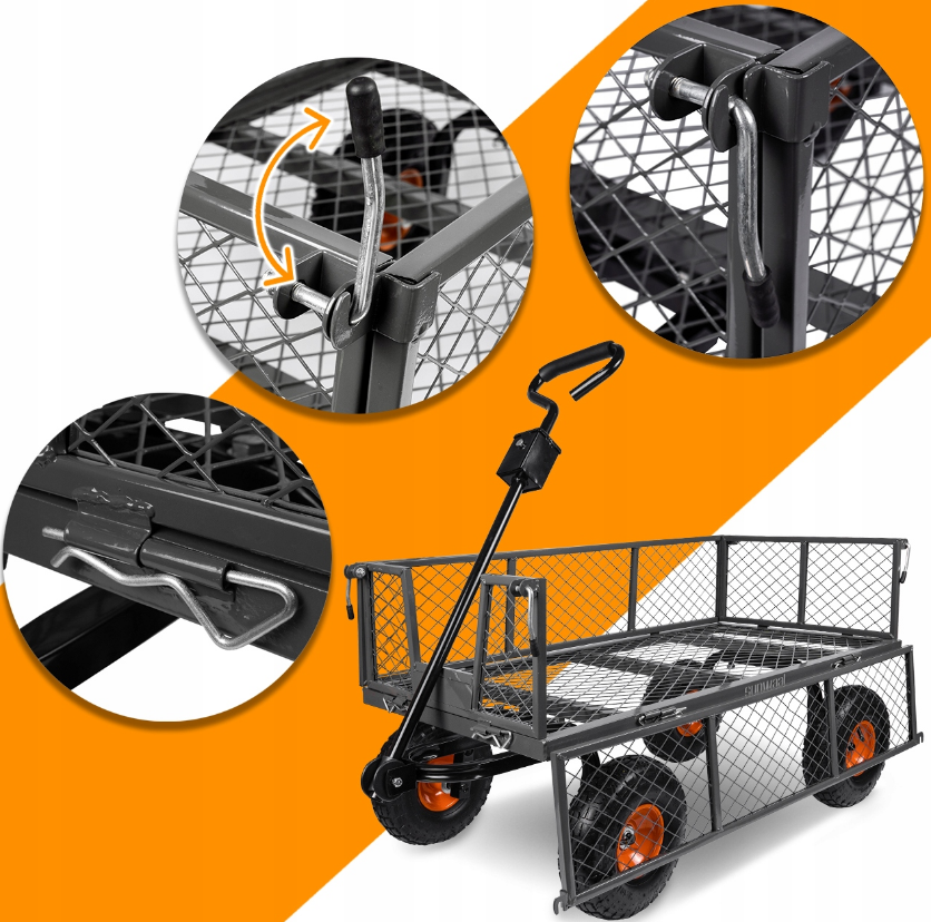 Тележка садовая Maltec 100л (Польша) Киев - изображение 9