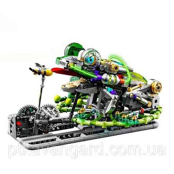 Конструктор лягушка механическая двухсторонняя 898 деталей 13058 Хмельницкий