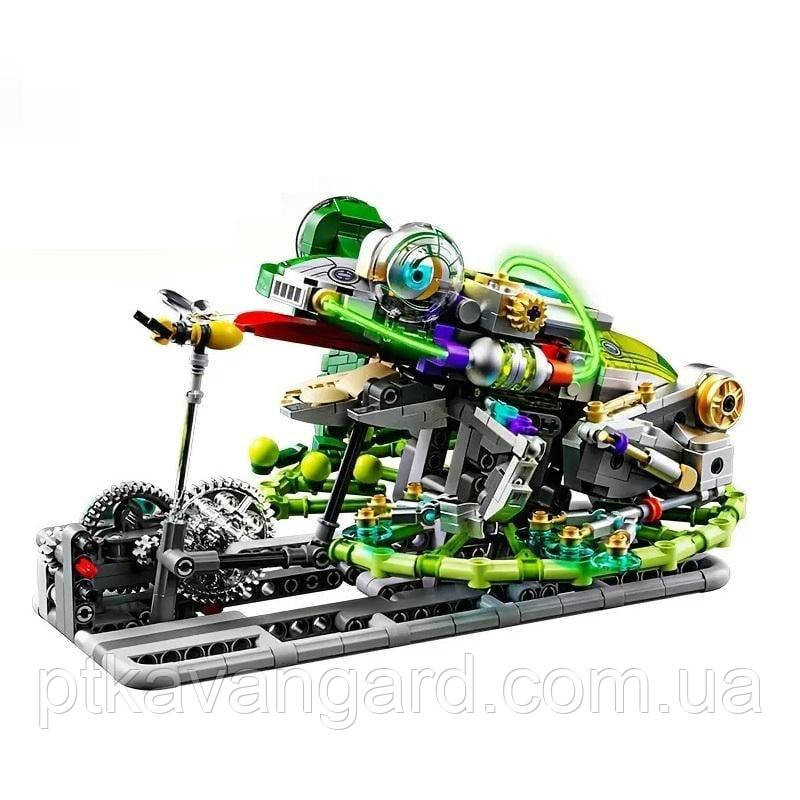 Конструктор жаба механічна двостороння 898 деталей 13058 Хмельницький - фото 1