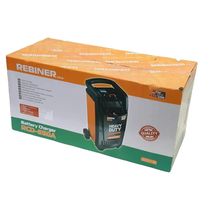 Пуско зарядний пристрій Rebiner,пуско зарядний пристрій для вантажівок 12/24 В  400 А/ч ,Зарядний пусковий пристрій для авто Львів - фото 8