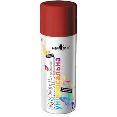 Аэрозольная краска для автомобиля New Ton універсальна 3002 т.червоний, аер. 400 мл (000000207) Винница