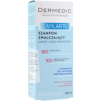Шампунь Dermedic Capilarte Проти лупи 300 мл (5901643174231) Вінниця - фото 3