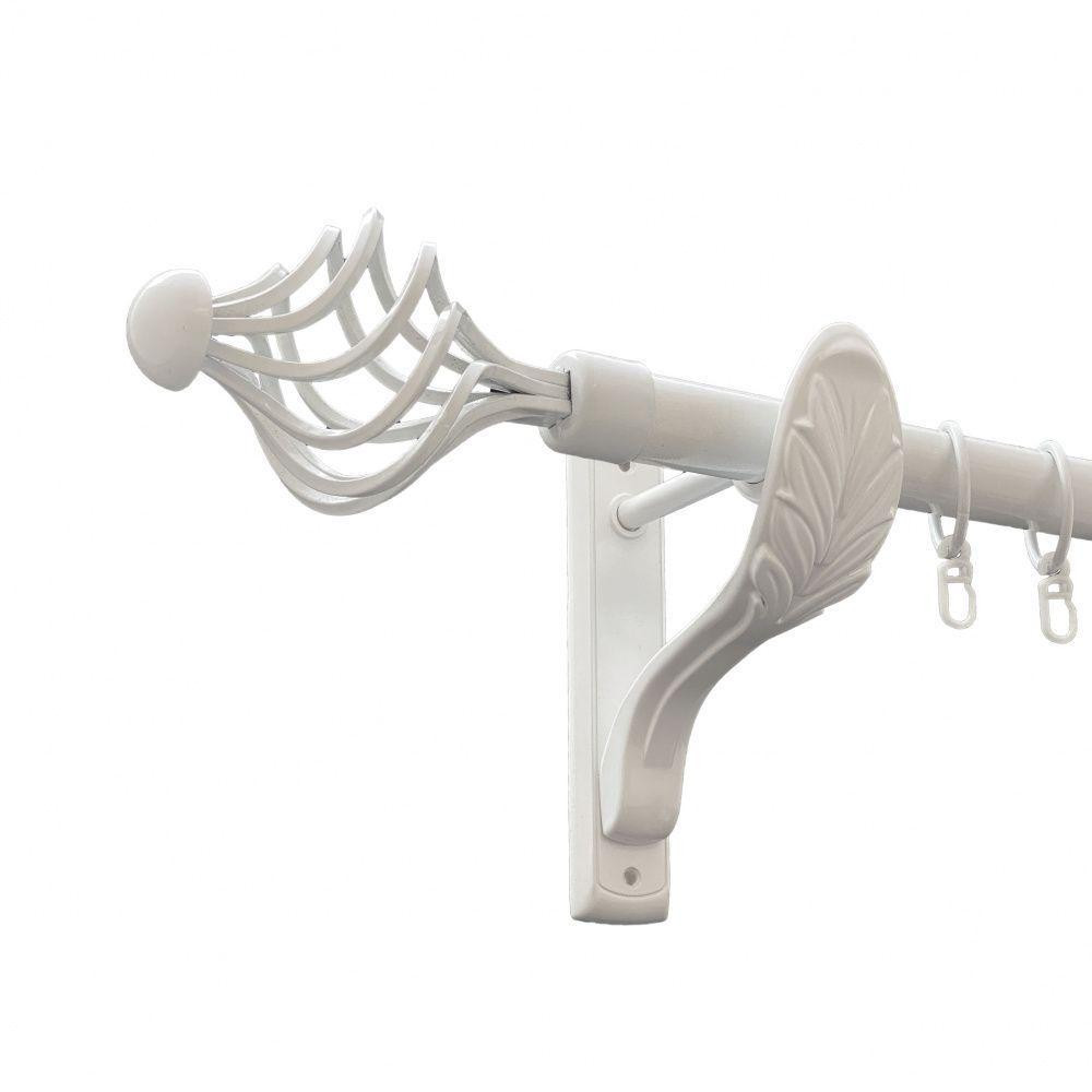 Карниз Orvit Арезо металевий однорядний ретро Арктіс 25 мм 160 см (00-00010382) Львів - фото 1