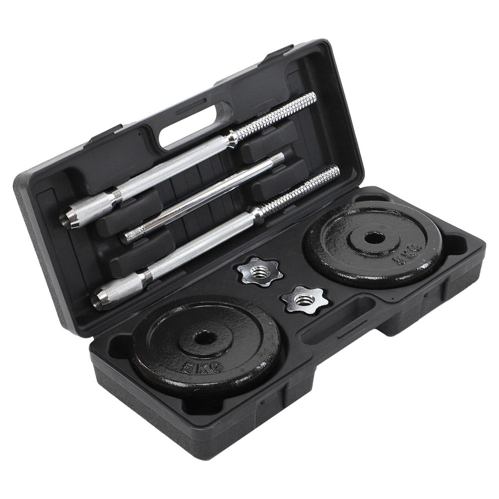 Штанга у пластиковому кейсі 25 кг Zelart 9637 Київ - фото 2