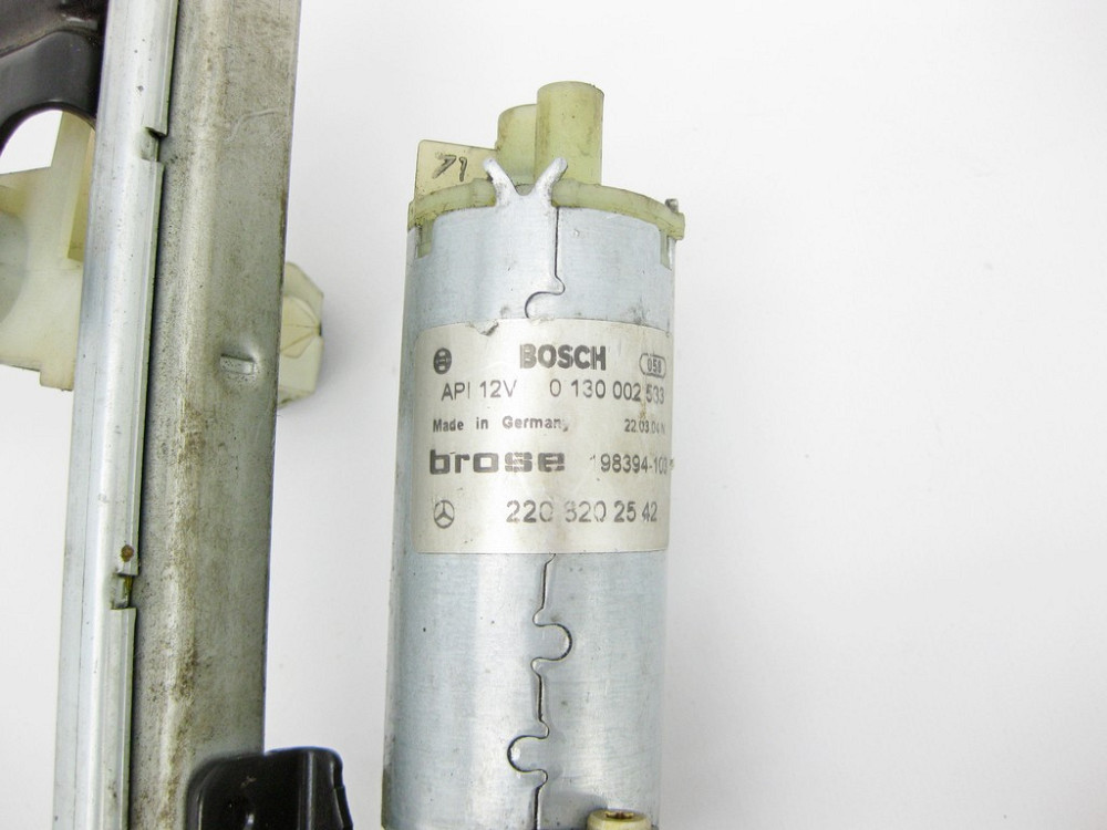 Mercedes-Benz  A2209200487 Механізм регулювання з електромотором для заднього сидіння S-Class W220 Одеса - фото 8