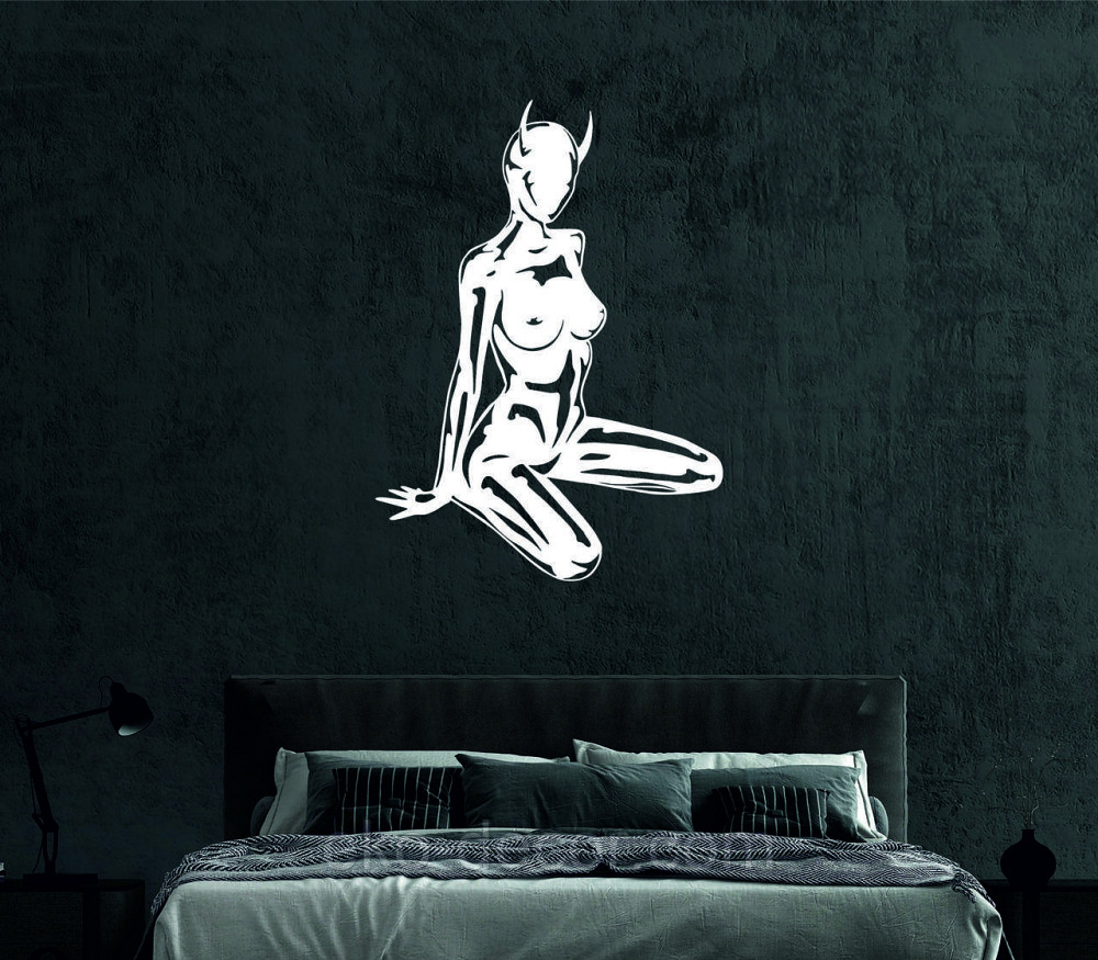 Декоративное настенное Панно «Девушка», Декор на стену 90*64 см, Белый Киев - изображение 2