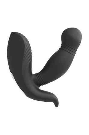 Массажер простаты с вибрацией Dream Toys Cheeky Love, черный Sex Aura Киев