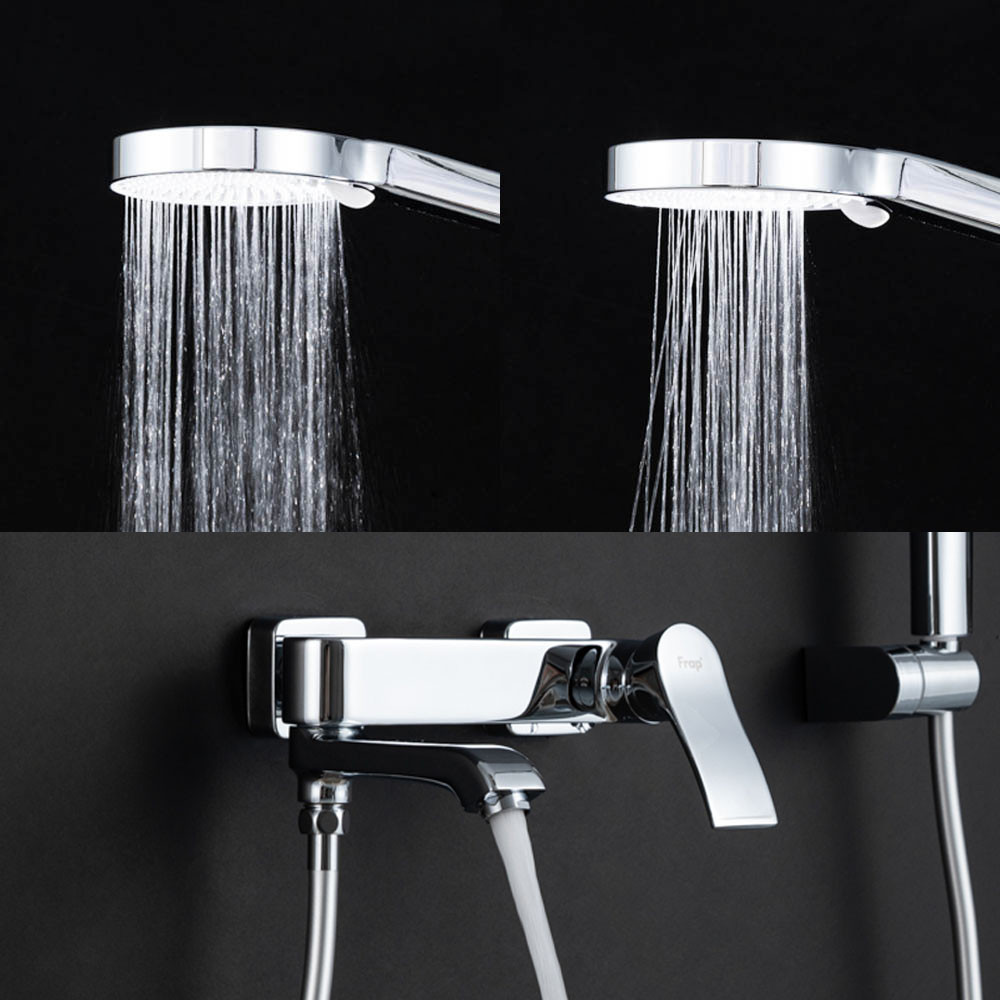 Змішувач для ванни FRAP F3275 з душовим гарнітуром, хром Київ - фото 5