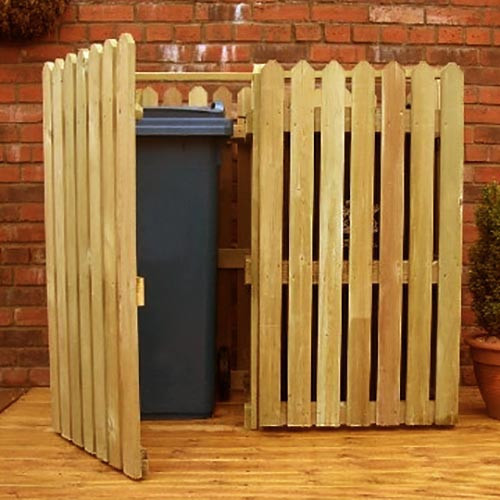 Бокс для сміттєвого бака "Чарджел" сієна Миколаїв - фото 1