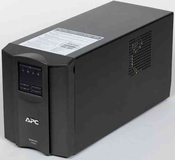 ДБЖ APC Smart-UPS 1500VA LCD, Lin.int., AVR, 8 x IEC, SmartSlot, USB, RJ-45, метал (SMT 1500I) Чорний Харьков