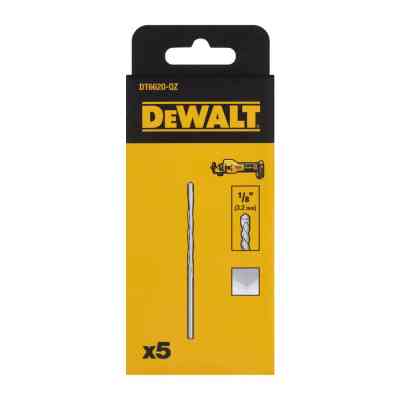 Фреза DeWALT для гіпсокартону, хвостовик 1/8 дюйми, 5 шт. (DT6620) Вінниця