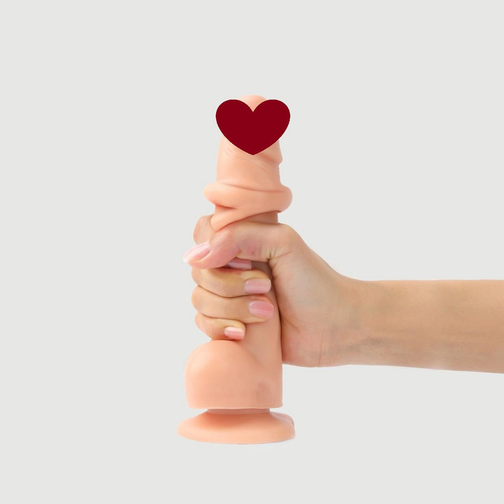 Реалістичний фалоімітатор Strap-On-Me Sliding Skin Realistic Dildo Vanille S, ефект рухливої шкіри Sex Aura Київ - фото 1