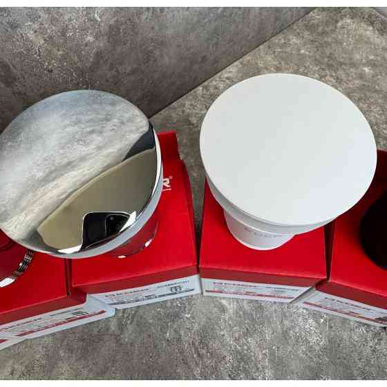 Донный клапан для раковины Koer PW-08-03 1 1/4'' без перелива автоматический СLICK-СLACK (Цвет белый) (KR5787) Киев