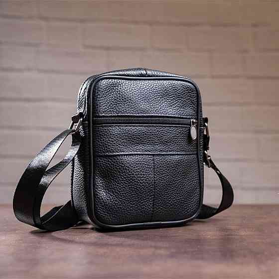 Вертикальный мессенджер 14992 Vintage Черный Киев