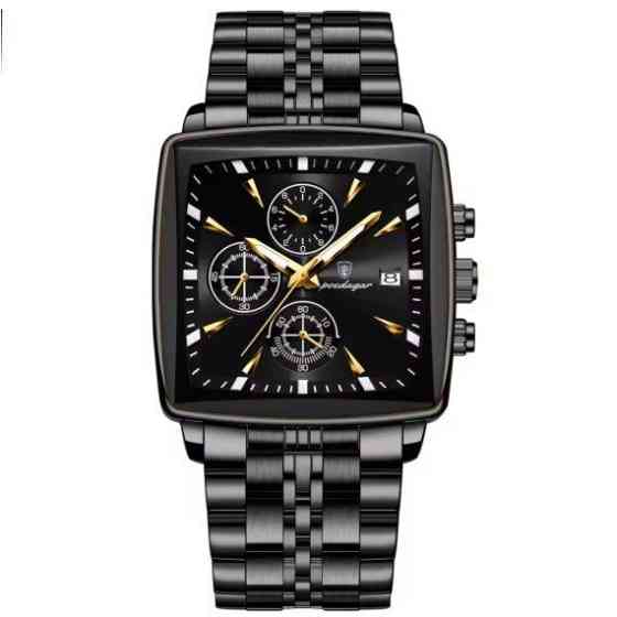 Чоловічий наручний годинник Poedagar Parus (Чорний) Вінниця