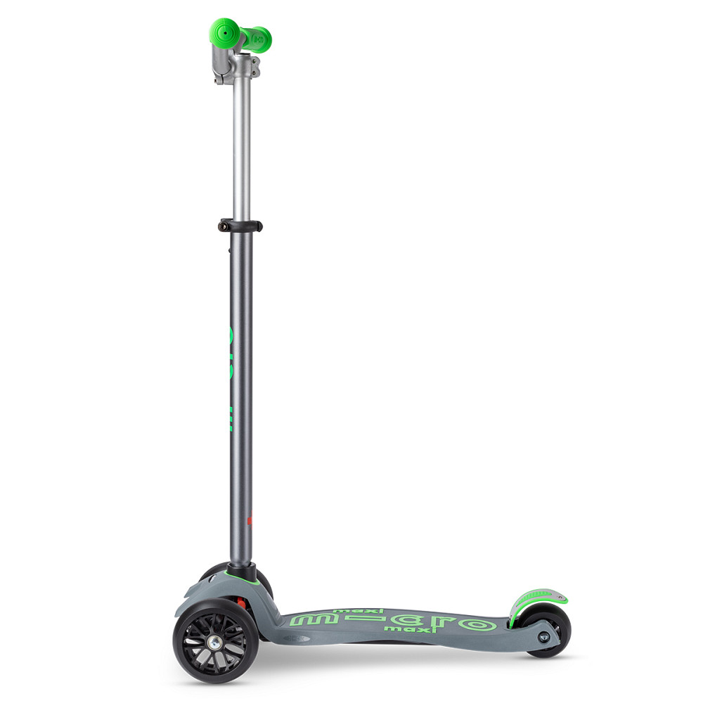 Самокат Micro серії Maxi PRO Deluxe - Сіро-зелений Дніпро - фото 3