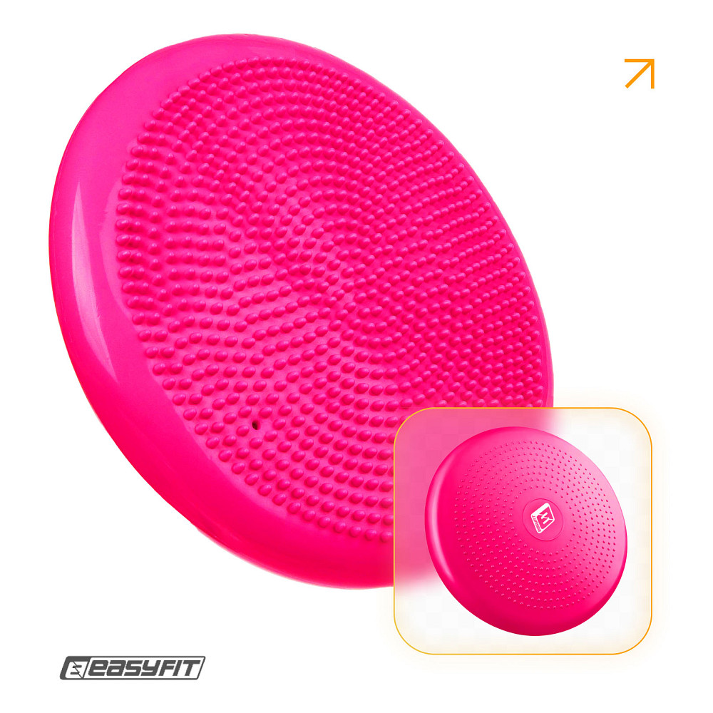 Балансувальна масажна подушка EasyFit Рожевий Коломия - фото 1