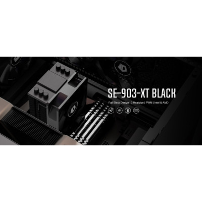 Кулер до процесора ID-Cooling SE-903-XT Black Вінниця - фото 4