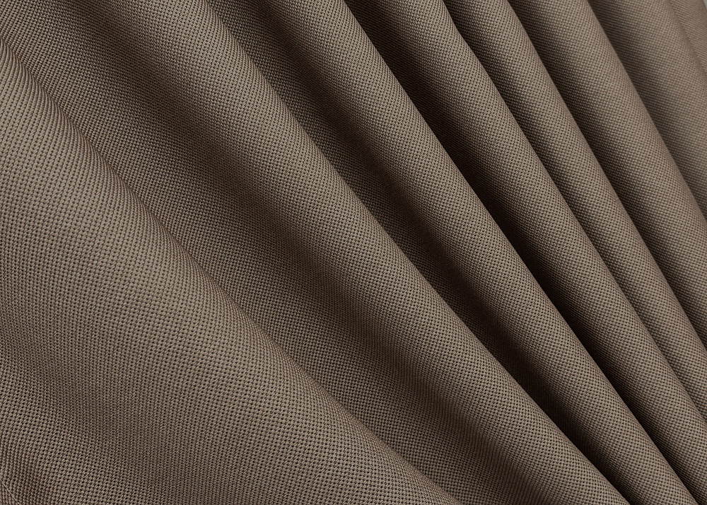 Комплект штор VR-Textil рогожка преміум TERRA LUXE 200х270 2шт і Тюль 600х270 1860ш-115т какао з білим 71-078/7 Київ - фото 7