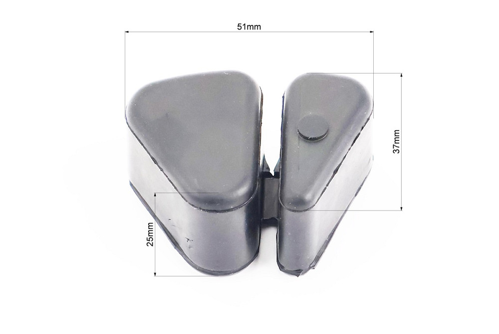 Loncin JL200GY-2С Демпферна гумка заднього колеса (к-кт 6шт) Бершадь - фото 2